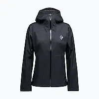 Urbanshop com ua Куртка-дощовик чоловіча Black Diamond Fineline Stretch black РОЗМІРИ ЗАПИТУЙТЕ