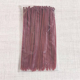 Стяжка кабельна "4х200" темно-червон. 100шт шир. 2,7мм довж. 200мм