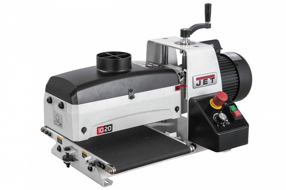 Шліфувальний барабанний верстат по дереву JET JWDS-1020-M 230В, 1,3(0,75)кВт, стрічка 75мм, фото 1
