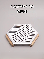 Підставка під гаряче металева 20х20 см