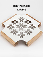 Підставка під гаряче металева 20х20 см