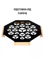 Підставка під гаряче металева 20х20 см