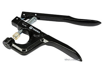 Кліщі для монтажу пластикових кнопок Ø= 10, 12, 14 мм VOREL; l= 150 мм(DW)