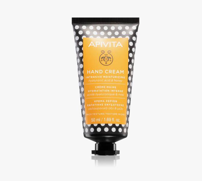 Зволожуючий крем для рук з медом Apivita Hand Care Hand Cream Honey Rich texture 50 мл