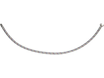 Шланг водопровідний з опліткою з нерж сталі FALA l= 800мм Ø= 8/12, з'єдн F-1/2" х M-M10x1- 17мм 1МПа