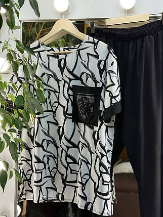 Шикарний жіночий костюм, тканина "Софт" 50, 52, 54, 56, 58, 60 розмір 50, фото 1