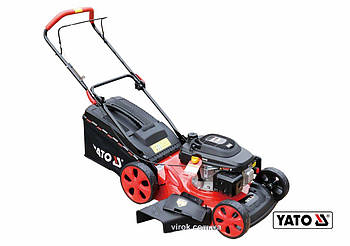 Газонокосарка бензинова YATO 3.5 кВт, 1196 см3, шир/віс покосу 510/25-70 мм, 2800об/хв
