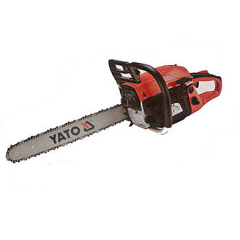 Бензопила ланцюгова YATO; 45,1 см3, 1,8 кВт, шина — 44 см