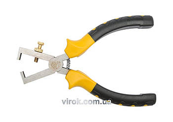 Щипці для зняття ізоляції VOREL, L=160 мм [6/60]