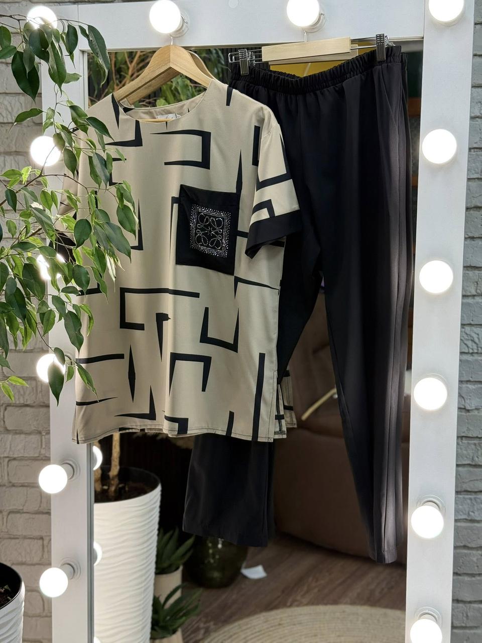 Шикарний жіночий костюм, тканина "Софт" 50, 52, 54, 56, 58, 60 розмір 50