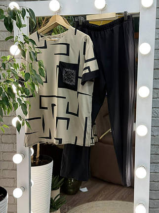 Шикарний жіночий костюм, тканина "Софт" 50, 52, 54, 56, 58, 60 розмір 50, фото 1