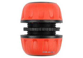 Муфта сполучна швидкоз'ємна YATO для водяного шланга 1/2" /ABS/ (БЛІСТЕР) [12/120]