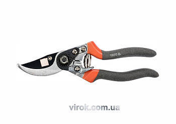 Секатор професійний YATO : L= 210 мм [12/72]