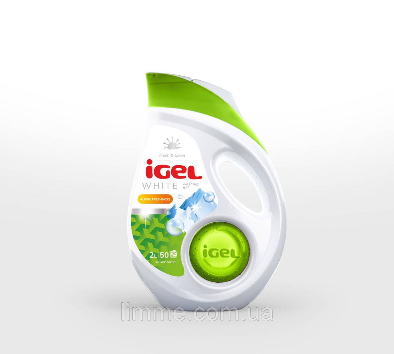 Гель для прання IGEL WHITE ALPINE FRESHNESS 2 л