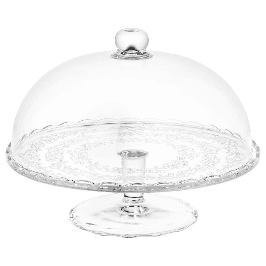 Тортівниця IKEA ARV BROLLOP (ІКЕА АРВ БРЕЛОП). 40125550. Скляна, фото 1