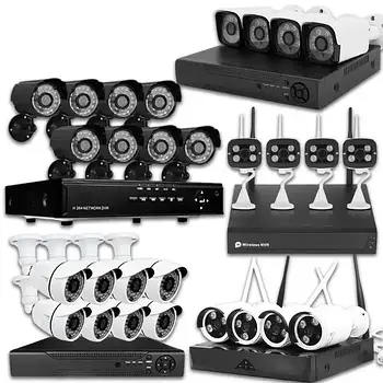 Комплекти відеоспостереження