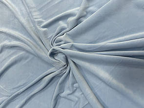 Велюр Плюш (Спорт) Блакитний