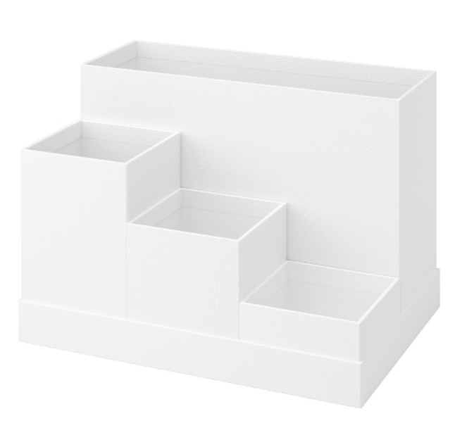 Органайзер для канцелярського приладдя IKEA TJENA (ІКЕА ТІНА). 60395452. Білий, фото 1
