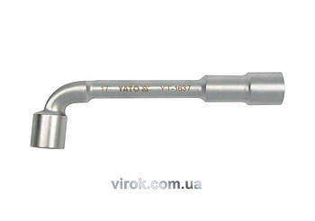 Ключ торцевий YATO : тип "L" М= 20 мм, L= 215 мм [16/6/24]