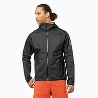 Urbanshop com ua Куртка для бігу чоловіча Salomon Bonatti Waterproof deep black РОЗМІРИ ЗАПИТУЙТЕ