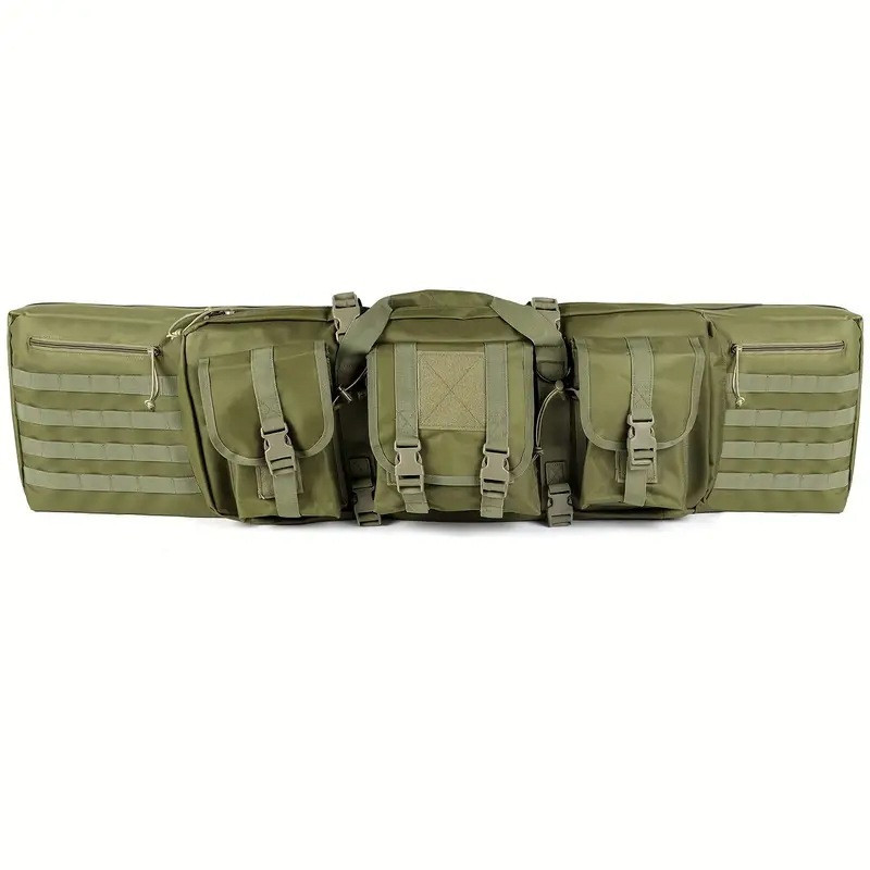 Сумка чохол для зброї N136 118 см рюкзак збройовий олива зелена, фото 1