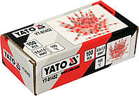 Кембрики термоусадні при t≤ 105°C з припоєм YATO, прозорі, для провідників 0.5-1,5 мм², 100 шт [378], фото 4