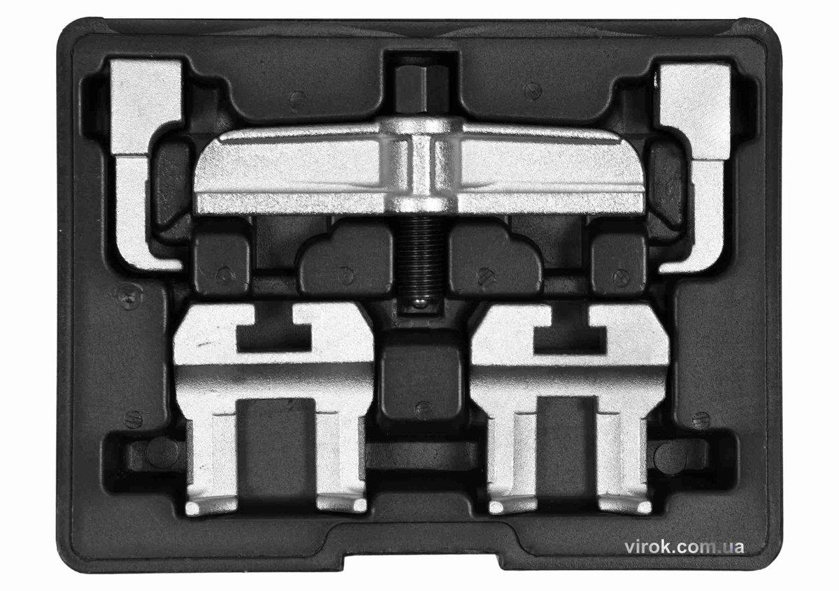 Засоби для знімання шківа в ГРМ двигуна VAG YATO з тримачем веретена- М17, межа дії- 45 мм, 5 елем., фото 1