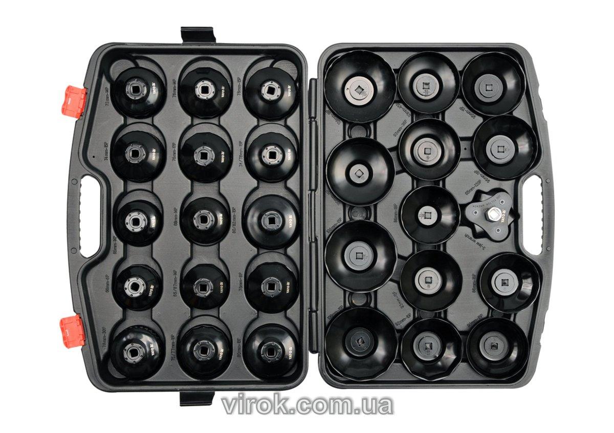 Торцеві ключі для монтажу оливних фільтрів YATO до квадр 3/8" Набір. , h = 10 мм, 30 шт. [3], фото 1