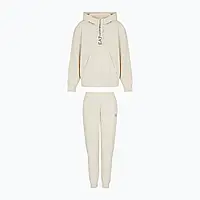 Urbanshop com ua Жіночий спортивний костюм EA7 Emporio Armani Train HO 1/4 на блискавці мигдальне молоко