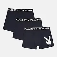 Набір з 4 труси-боксери Playboy ANNYA PLAYBOY BOXERSHORT синій Чол L