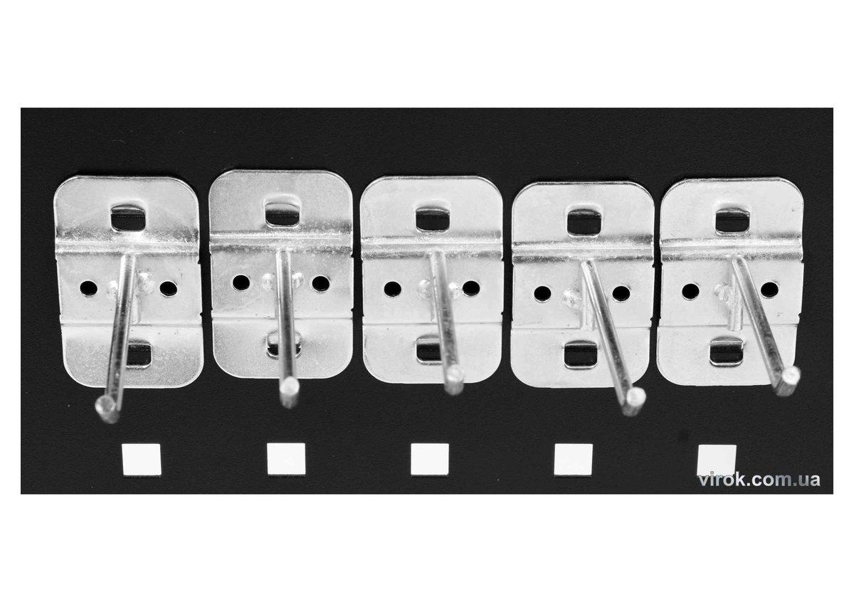 Гачки для панелі перфорованої YT-08936 YATO : 5 шт [20], фото 1