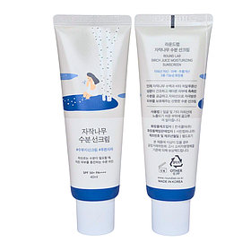 Сонцезахисний крем із березовим соком ROUND LAB Birch Juice SPF 50+ PA++++ 40 мл (без коробки)