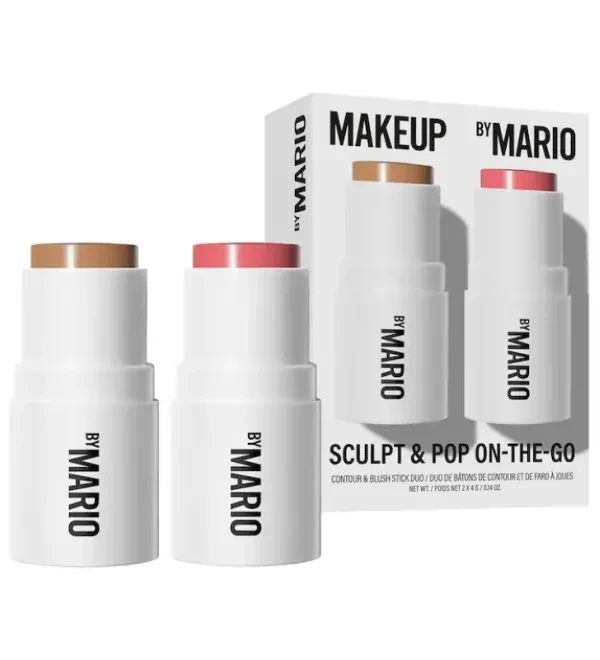 Скульптор Mario SoftSculpt Cream Contour & Bronzer Stick у відтінку Light Medium, фото 1