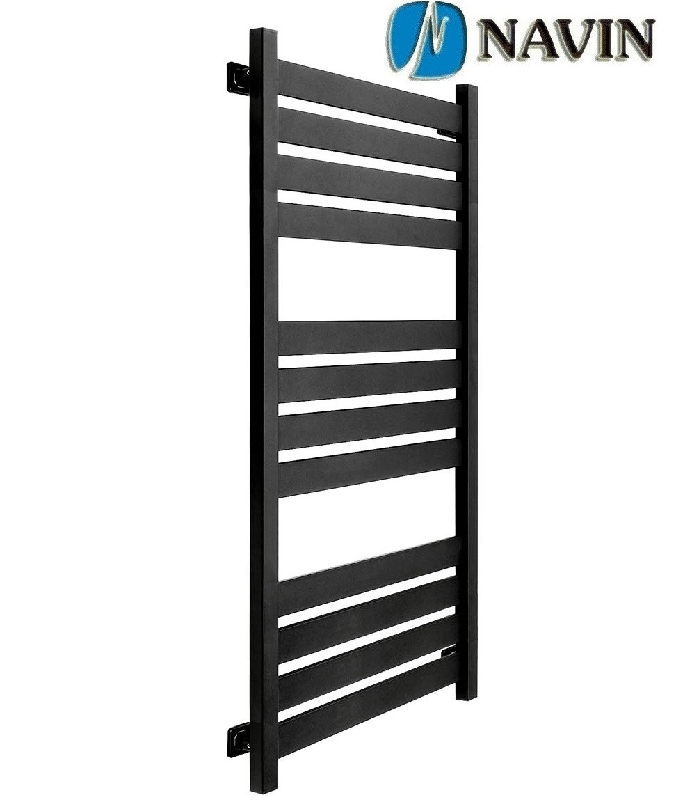 Водяна рушникосушка NAVIN Largo 500 х 1200 (чорний муар)