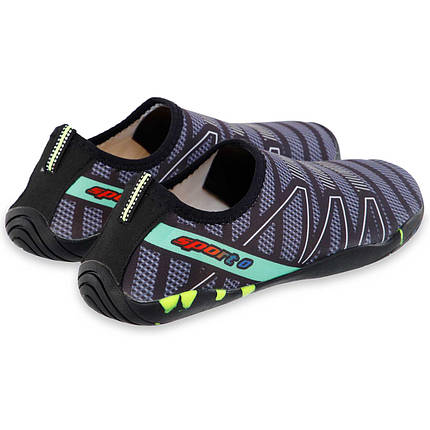 Аквашузи довжина устілки 27 см, розмір 43, аквасокі коралові тапочки взуття для пляжу та коралів ZS002-2, фото 1