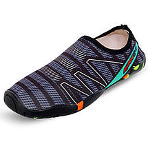 Аквашузи довжина устілки 29 см, розмір 45, аквасокі коралові тапочки взуття для пляжу та коралів ZS002-2, фото 4