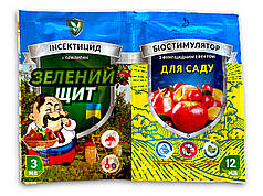 Інсектицид Зелений Щит для саду Agromaxi (Агромаксі), 3 мл + 12 мл