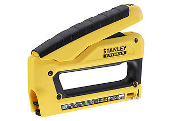 Степлер STANLEY "FatMax" для скоб типу "G' h= 6-14 мм і цвяхів типу"J" l= 12, 15 мм
