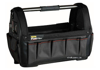 Сумка для інструменту 18" STANLEY "FatMax Open Tote" відкрита; 48 x 25 x 33 см