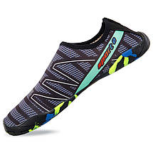 Аквашузи довжина устілки 24,5 см, розмір 39, аквасокі коралові тапочки взуття для пляжу та коралів ZS002-2, фото 5