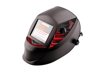 Маска зварювальника VIROK  з автозатемнювальним світлофільтром,110 х 90 мм(100x70 мм) PRO PLUS