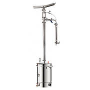 Дистилятор Смакуй Пріма Тора 2в1 кламп на відкритому кубі 37 л