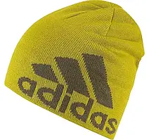 Шапка KNIT LOGO BEAN Оливковий Уні XS