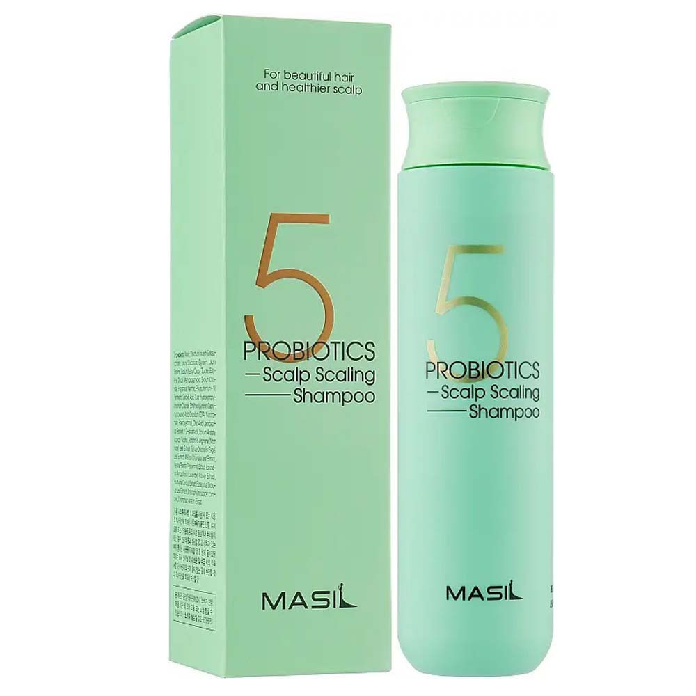 Шампунь для глибокого очищення шкіри голови Masil 5 Probiotics Scalp Scaling Shampoo, 300 мл (8809744060408)