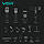 Комплект 4 в 1 акумуляторна машинка для стриження волосся, тример, шейвер і фен VGR STEPLESS RPO Red, фото 9