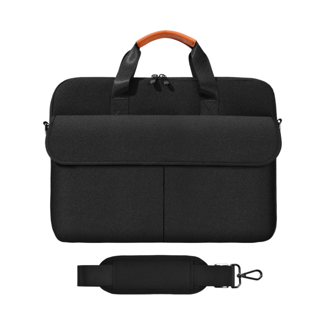 Містка сумка для MacBook Air/Pro 13-14" дюймів - Чорний, фото 1