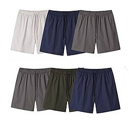 Чоловічі однотонні плавальні шорти