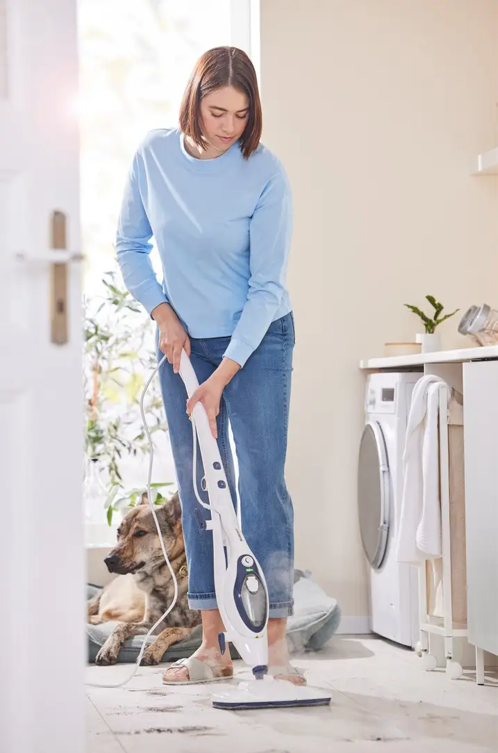 Пароочисник, парова швабра SilverCrest SDM 1500 D4 2в1 (1500 Вт, 350 мл, Німеччина), фото 1