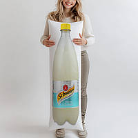 Дакімакура, Напій соковмісний Schweppes Original Bitter Lemon, 1л, (подушка обіймашка) 120*40 см
