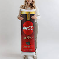 Дакімакура, Напій Coca-Cola Plus Coffee Caramel 0.25 л, (подушка обіймашка) 120*40 см